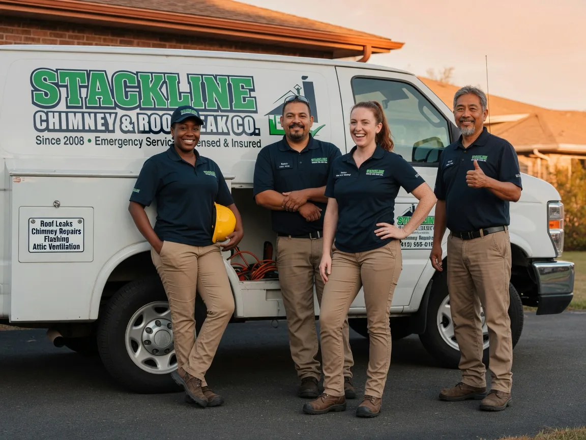 Chimney flashing repair company in Oconee, GA